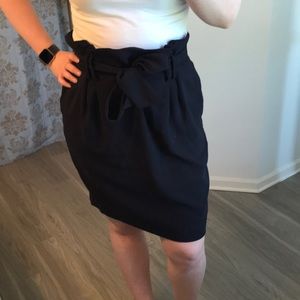 Paper Bag Pencil Skirt